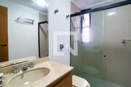 Banheiro da Suíte de apartamento para alugar com 1 quarto, 41m² em Vila Olímpia, São Paulo