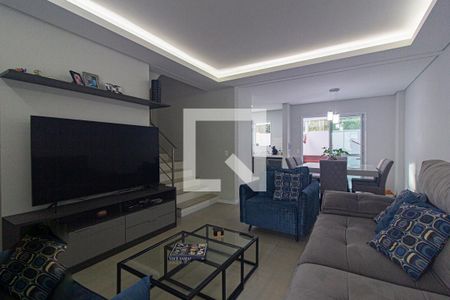 Sala de casa de condomínio para alugar com 3 quartos, 120m² em Santa Felicidade, Curitiba