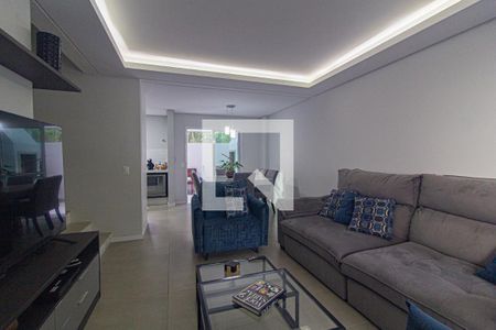 Sala de casa de condomínio para alugar com 3 quartos, 120m² em Santa Felicidade, Curitiba