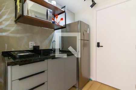 Studio para alugar com 24m², 1 quarto e sem vaga Studio para alugar com 24m², 1 quarto e sem vagaCozinha
