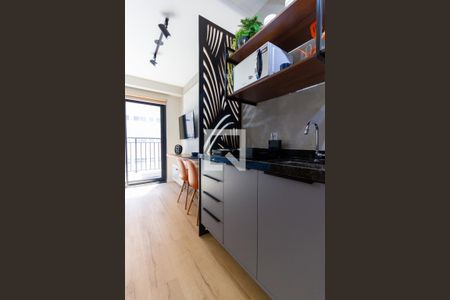 Studio para alugar com 24m², 1 quarto e sem vaga Studio para alugar com 24m², 1 quarto e sem vagaCozinha
