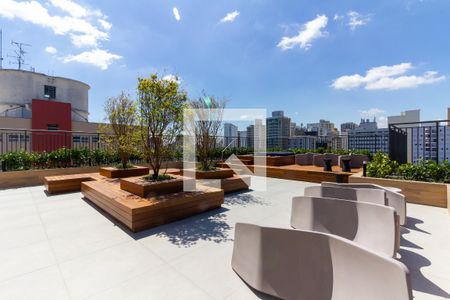 Studio para alugar com 24m², 1 quarto e sem vaga Studio para alugar com 24m², 1 quarto e sem vagarooftop