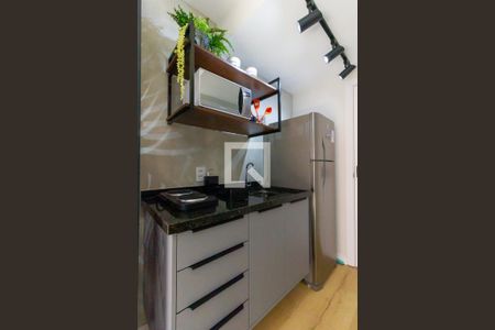 Studio para alugar com 24m², 1 quarto e sem vaga Studio para alugar com 24m², 1 quarto e sem vagaCozinha