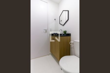 Studio para alugar com 24m², 1 quarto e sem vaga Studio para alugar com 24m², 1 quarto e sem vagaBanheiro