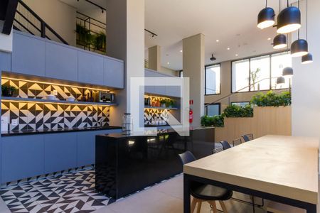 Studio para alugar com 24m², 1 quarto e sem vaga Studio para alugar com 24m², 1 quarto e sem vagaEspaço Gourmet