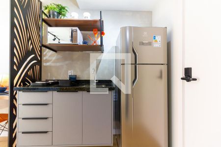 Studio para alugar com 24m², 1 quarto e sem vaga Studio para alugar com 24m², 1 quarto e sem vagaCozinha