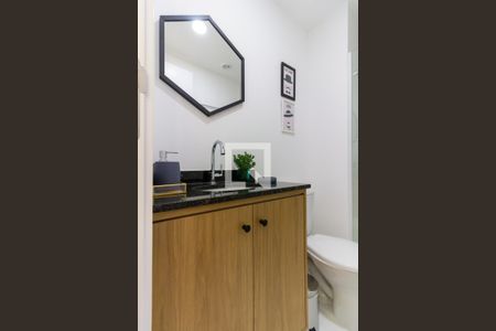 Studio para alugar com 24m², 1 quarto e sem vaga Studio para alugar com 24m², 1 quarto e sem vagaBanheiro