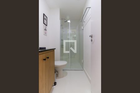 Studio para alugar com 24m², 1 quarto e sem vaga Studio para alugar com 24m², 1 quarto e sem vagaBanheiro