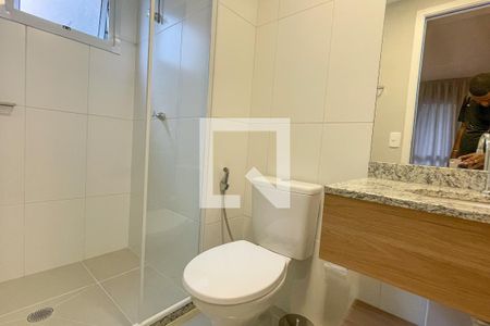 Studio para alugar com 32m², 1 quarto e sem vaga Studio para alugar com 32m², 1 quarto e sem vagaBanheiro