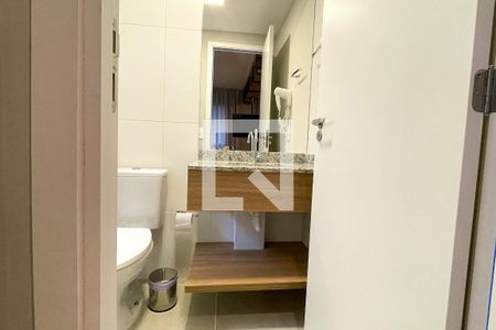 Studio para alugar com 32m², 1 quarto e sem vaga Studio para alugar com 32m², 1 quarto e sem vagaBanheiro