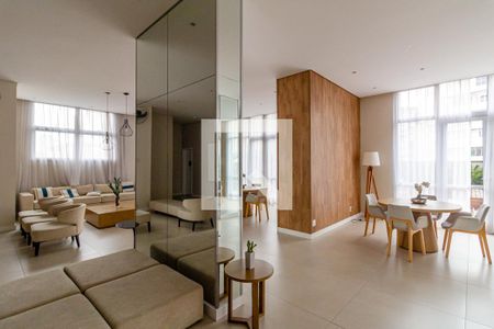 Apartamento à venda com 35m², 1 quarto e 1 vaga Apartamento à venda com 35m², 1 quarto e 1 vagaÁrea comum - Salão de festas