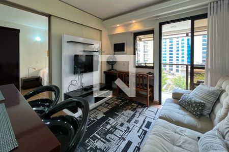 Sala de kitnet/studio à venda com 1 quarto, 37m² em Moema, São Paulo