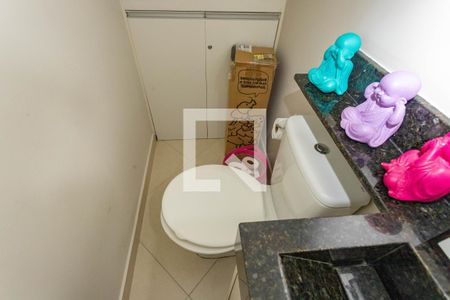 Casa de condomínio à venda com 80m², 2 quartos e 1 vagaLavabo 