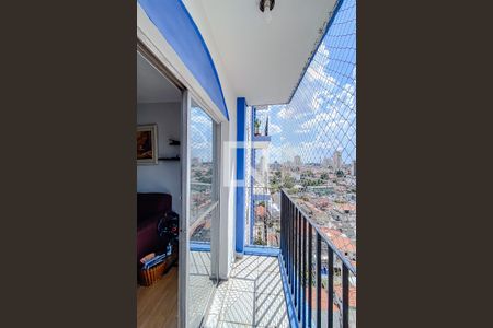 Varanda da Sala de apartamento à venda com 2 quartos, 80m² em Vila Esperança, São Paulo