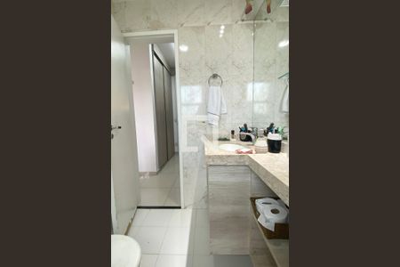 Apartamento para alugar com 120m², 3 quartos e 2 vagasBanheiro da Suíte 1