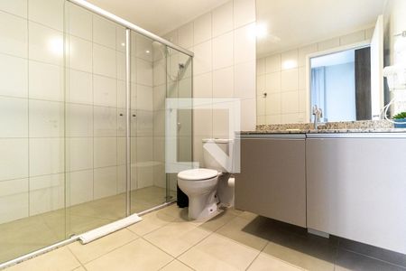 Banheiro de kitnet/studio à venda com 1 quarto, 39m² em Centro Histórico de São Paulo, São Paulo