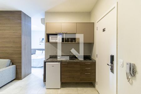 Studio à venda com 39m², 1 quarto e sem vagaCozinha