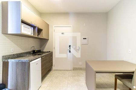 Studio à venda com 39m², 1 quarto e sem vagaCozinha