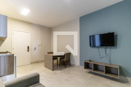 Studio à venda com 39m², 1 quarto e sem vagaSala