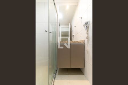 Banheiro - Armário de kitnet/studio à venda com 1 quarto, 40m² em Centro Histórico de São Paulo, São Paulo