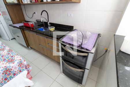 Apartamento para alugar com 74m², 2 quartos e 1 vagaDetalhe da cozinha