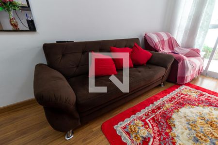Detalhe da sala de apartamento para alugar com 2 quartos, 74m² em Canto do Forte, Praia Grande