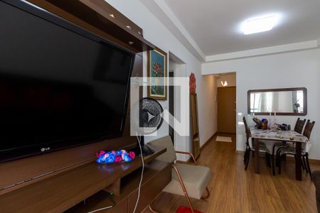 Sala de apartamento para alugar com 2 quartos, 74m² em Canto do Forte, Praia Grande