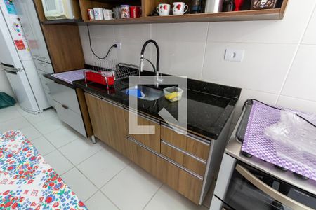 Apartamento para alugar com 74m², 2 quartos e 1 vagaDetalhe da cozinha
