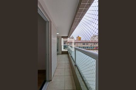 Varanda  de apartamento para alugar com 2 quartos, 74m² em Canto do Forte, Praia Grande