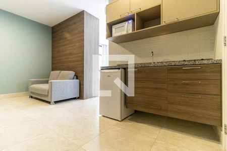 Studio à venda com 39m², 1 quarto e sem vagaCozinha - Armário
