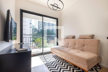 Sala/Cozinha de apartamento para alugar com 1 quarto, 30m² em Sumaré, São Paulo