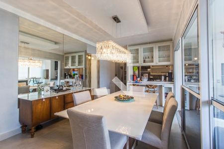 Sala de Jantar de apartamento para alugar com 2 quartos, 98m² em Alphaville Empresarial, Barueri