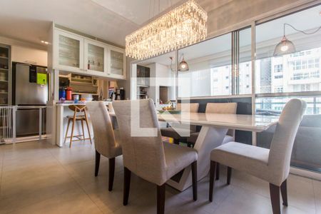 Sala de Jantar de apartamento para alugar com 2 quartos, 98m² em Alphaville Empresarial, Barueri