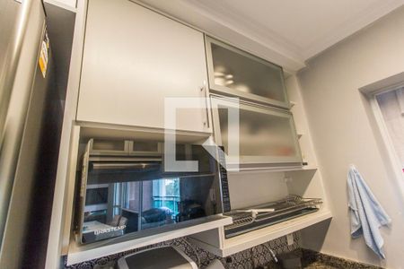 Apartamento para alugar com 98m², 2 quartos e 2 vagasDetalhe da cozinha