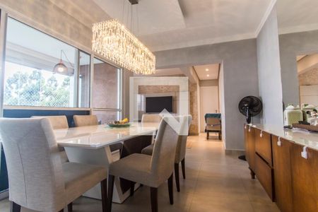 Sala de Jantar de apartamento para alugar com 2 quartos, 98m² em Alphaville Empresarial, Barueri