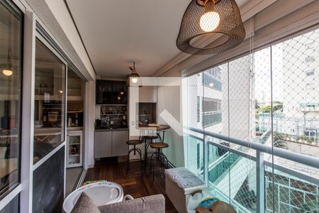 Apartamento para alugar com 98m², 2 quartos e 2 vagasVaranda gourmet