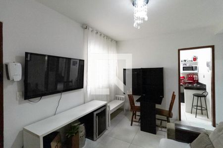 Sala de apartamento à venda com 2 quartos, 59m² em Castelo , Belo Horizonte