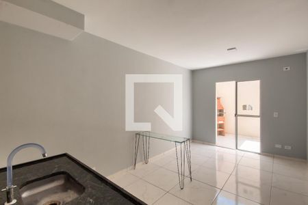 Sala e Cozinha de apartamento para alugar com 1 quarto, 45m² em Centro, Osasco