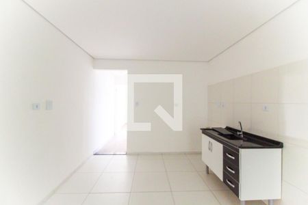 Sala/Cozinha de apartamento à venda com 1 quarto, 42m² em Vila Carmosina, São Paulo