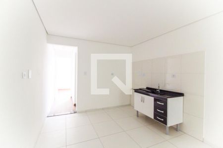Sala/Cozinha de apartamento à venda com 1 quarto, 42m² em Vila Carmosina, São Paulo