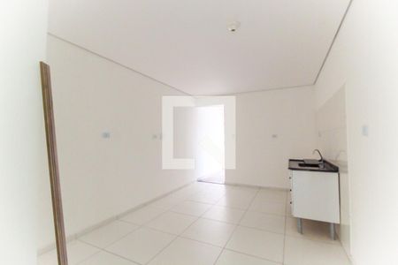 Sala/Cozinha de apartamento à venda com 1 quarto, 42m² em Vila Carmosina, São Paulo