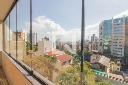 Vista da Varanda da Sala de apartamento para alugar com 3 quartos, 332m² em Petrópolis, Porto Alegre