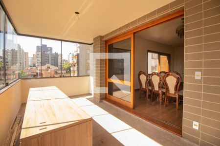 Varanda da Sala de apartamento à venda com 3 quartos, 332m² em Petrópolis, Porto Alegre
