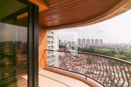 Varanda da Sala de apartamento à venda com 4 quartos, 148m² em Morumbi, São Paulo