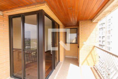 Varanda da Sala de apartamento à venda com 4 quartos, 148m² em Morumbi, São Paulo