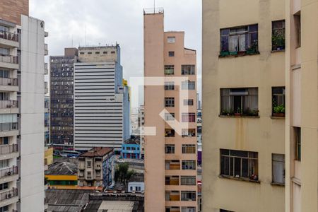 Vista do Quarto de apartamento para alugar com 1 quarto, 52m² em Centro, São Paulo