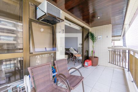 Varanda de apartamento para alugar com 1 quarto, 55m² em Barra da Tijuca, Rio de Janeiro