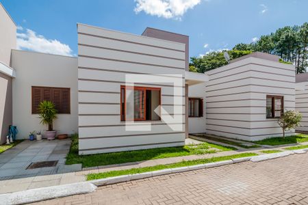 Casa de condomínio à venda com 72m², 2 quartos e 1 vagaFachada da casa