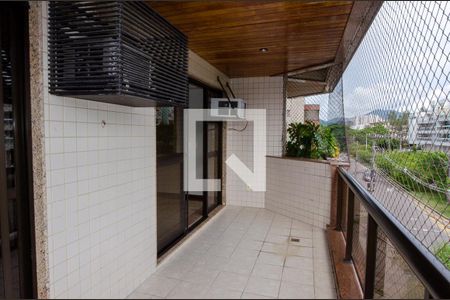 Varanda de apartamento à venda com 3 quartos, 100m² em Recreio dos Bandeirantes, Rio de Janeiro