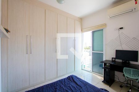 Quarto  de apartamento para alugar com 1 quarto, 72m² em Vila Scarpelli, Santo André